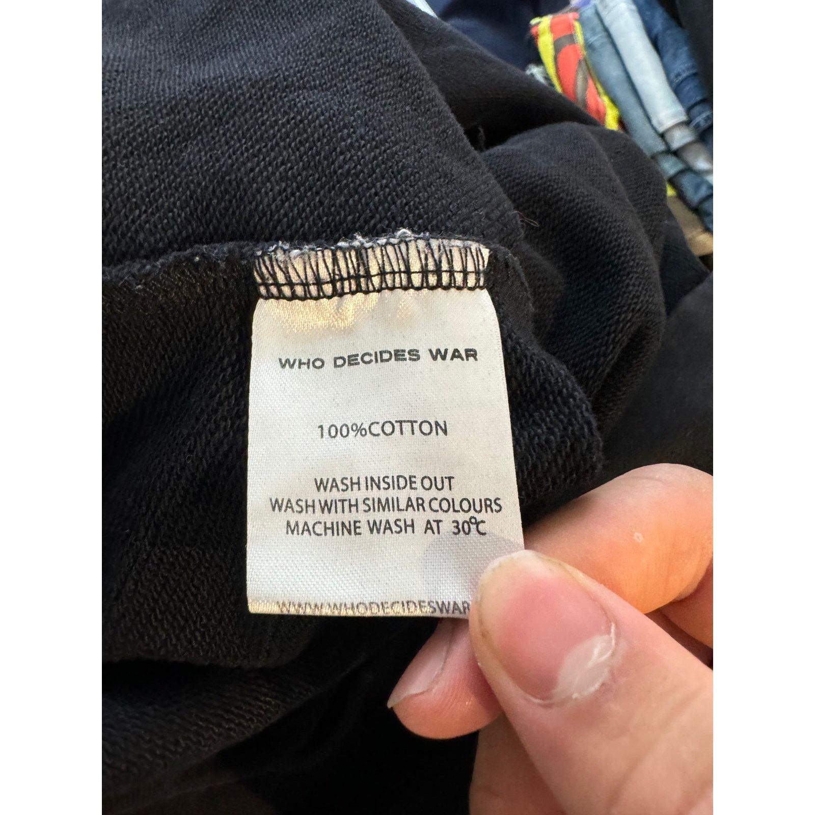 Who Decides War WDW MRDR BRVDO Studded Hoodie Black Used Small Size US S / EU 44-46 / 1 - 3 Thumbnail