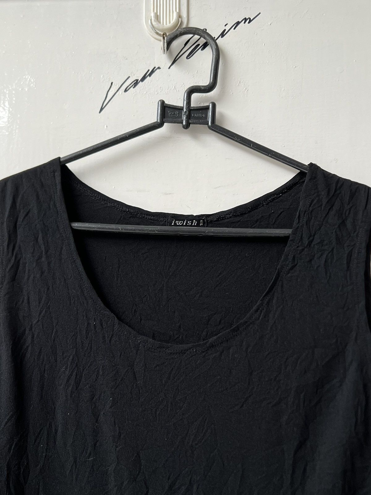 Yohji Yamamoto I Wish Y’S Bis Black Sleeveless Dress Size US S / EU 44-46 / 1 - 4 Thumbnail