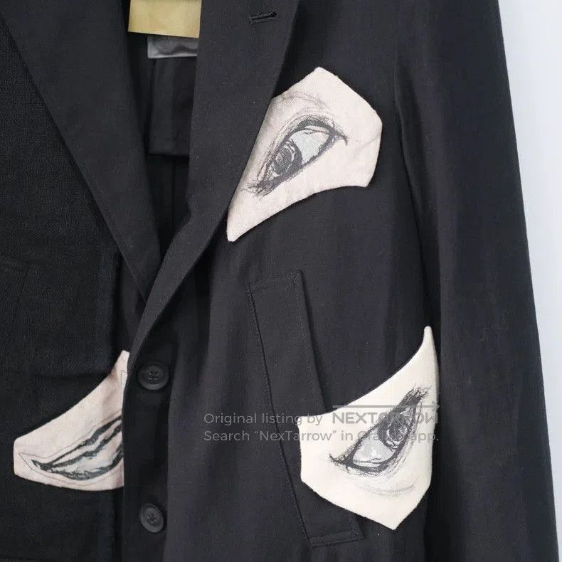 Yohji Yamamoto Yohji Yamamoto Eye Patch Coat. Size US M / EU 48-50 / 2 - 6 Thumbnail