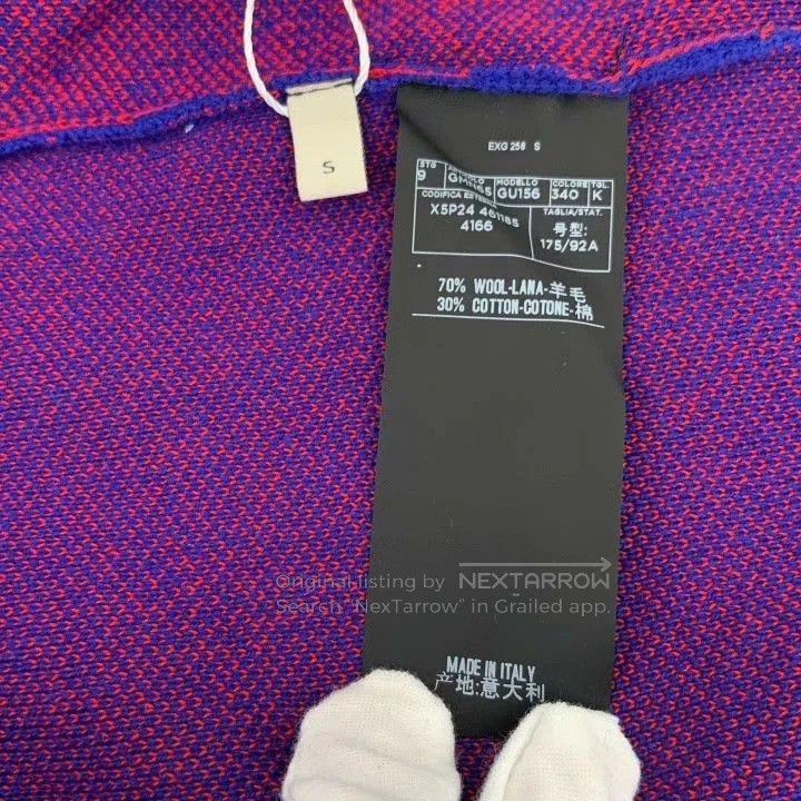 Gucci Gucci Purple Skull Print Wool V. Size US S / EU 44-46 / 1 - 6 Thumbnail