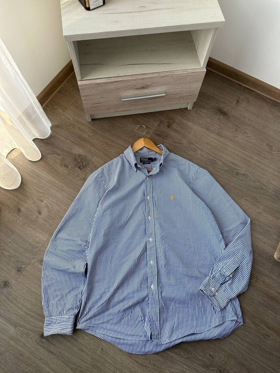 Polo Ralph Lauren × Vintage Vintage Polo Ralph Lauren Blue Mens Shirt Size US L / EU 52-54 / 3 - 11 Thumbnail