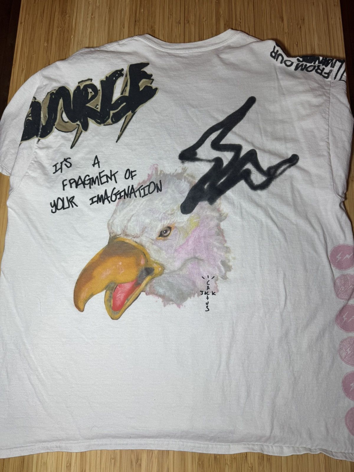 Travis Scott Fragment Cactus Jack Tee Size US L / EU 52-54 / 3 - 2 Thumbnail