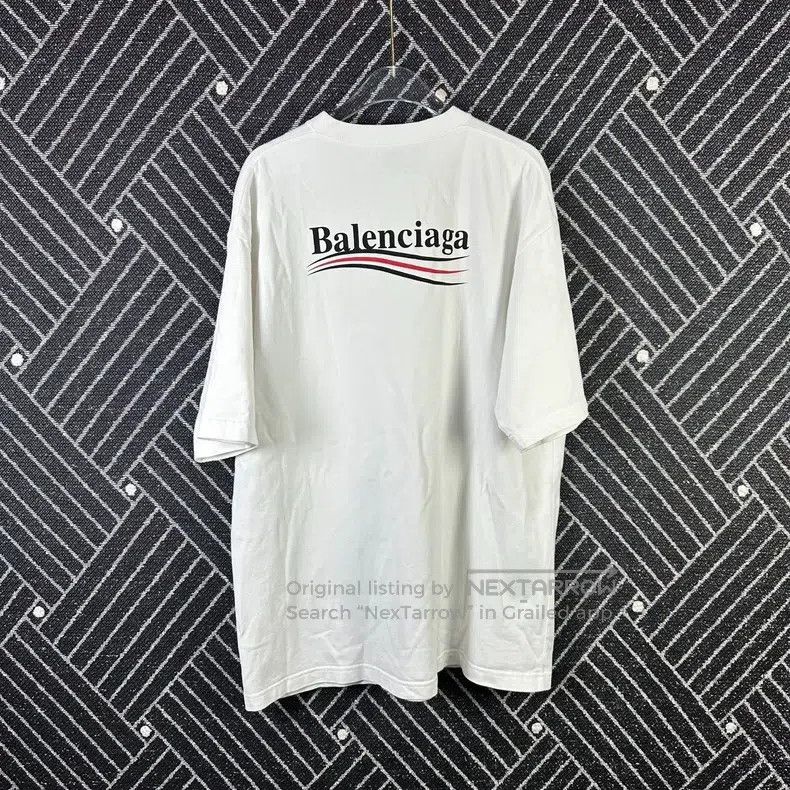 Balenciaga Balenciaga Cola White Short Sleeve Size US XS / EU 42 / 0 - 2 Thumbnail