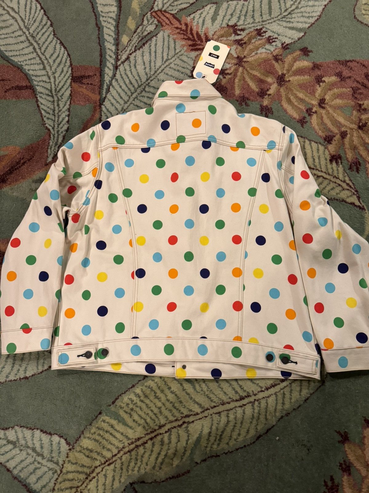Golf le Fleur GOLF WANG x Levi’s polka dot jacket Size US XL / EU 56 / 4 - 2 Thumbnail