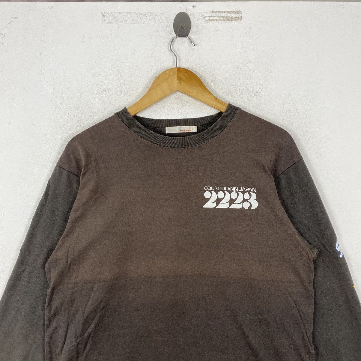 Band Tees Rockin’on Countdown Japan 22/23 Long Sleeve Tour Tee L Size US L / EU 52-54 / 3 - 3 Thumbnail