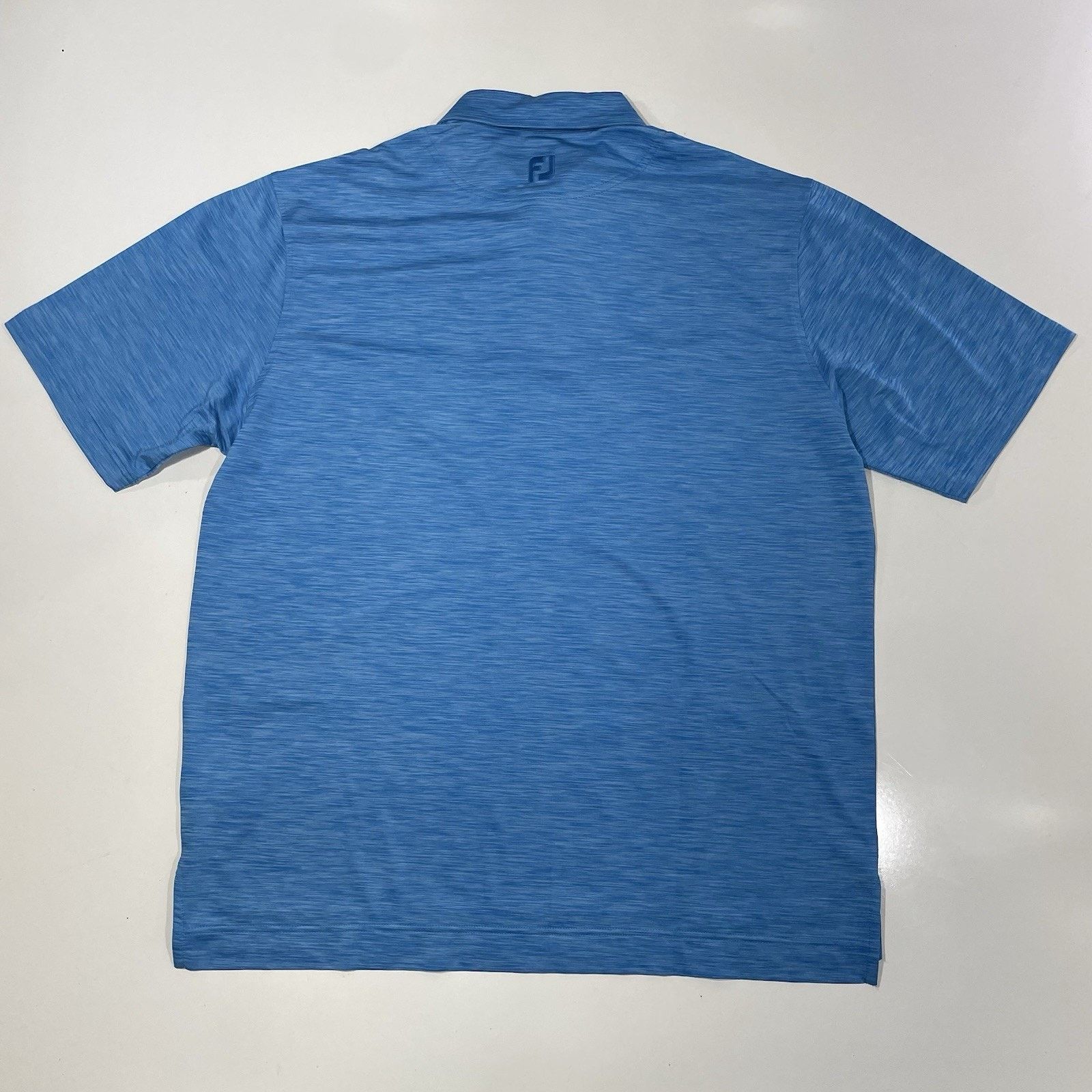 Footjoy Footjoy Shirt Mens XL Golf Polo Blue Heather Active FJ Sport Size US XL / EU 56 / 4 - 4 Thumbnail