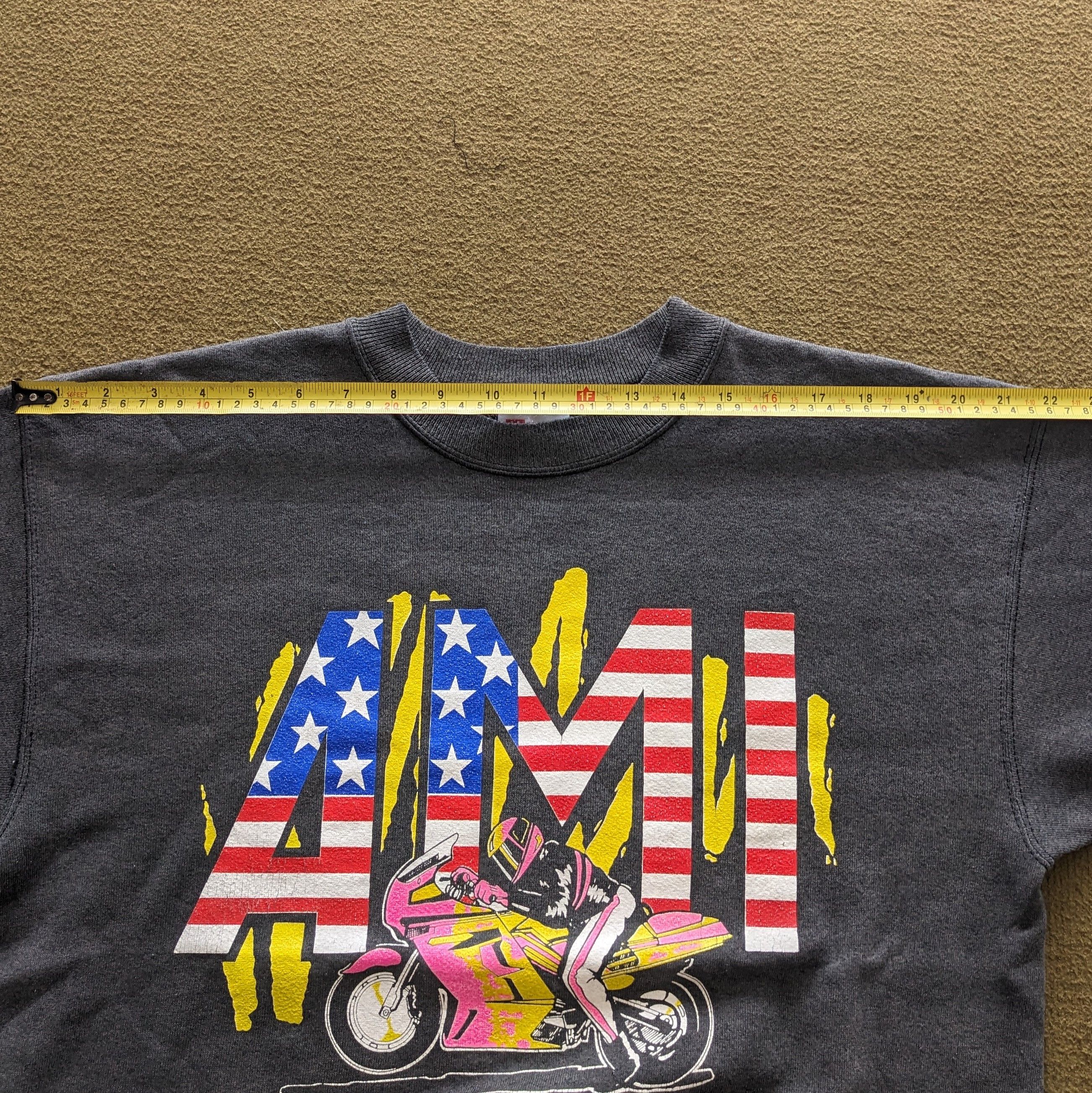 Vintage Vintage American Motorcycle Institute AMI Sweatshirt Size US S / EU 44-46 / 1 - 6 Thumbnail