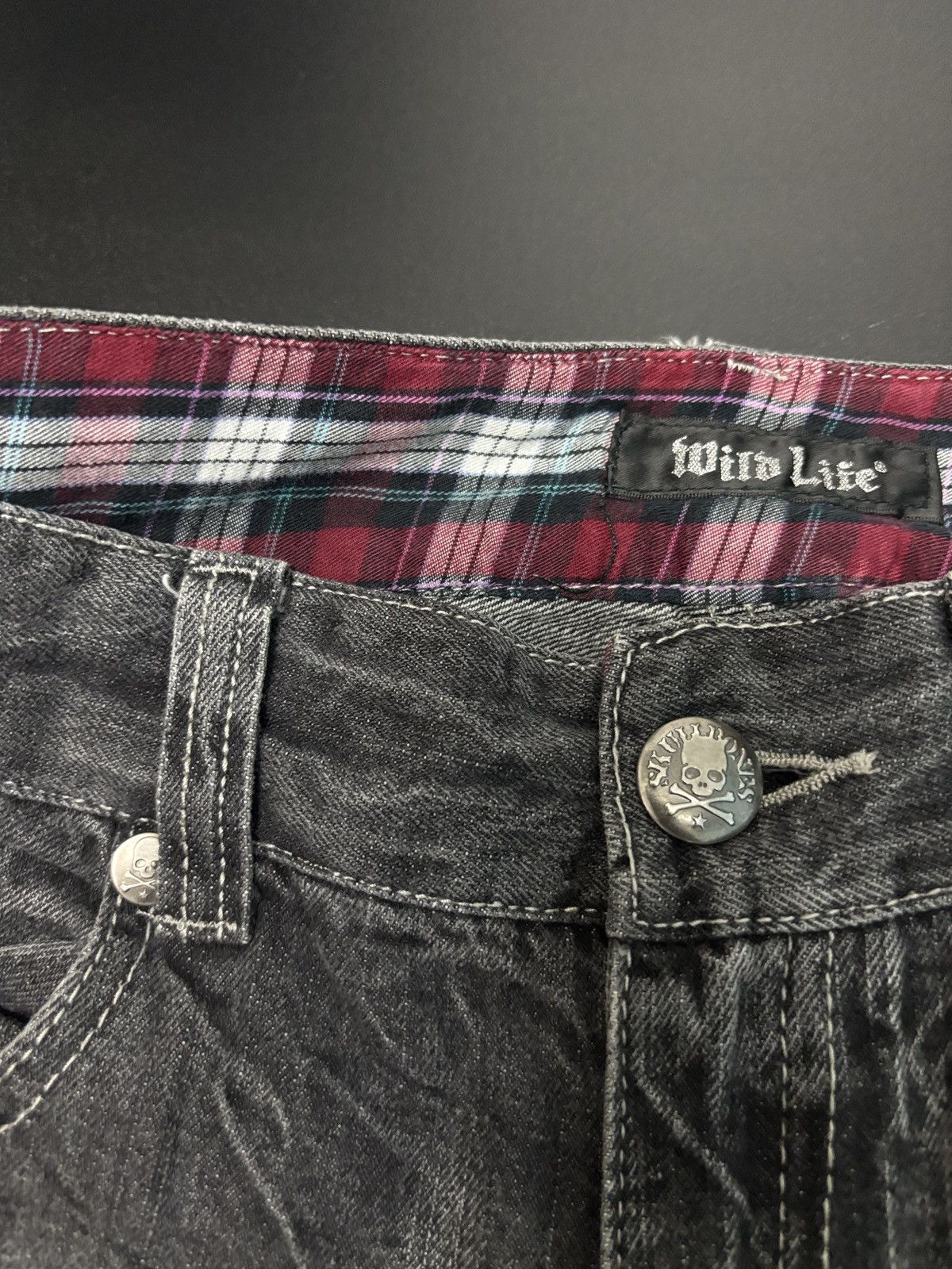 Japanese Brand Y2K Wild Life Tribal Flare Denim Size US 32 / EU 48 - 7 Thumbnail