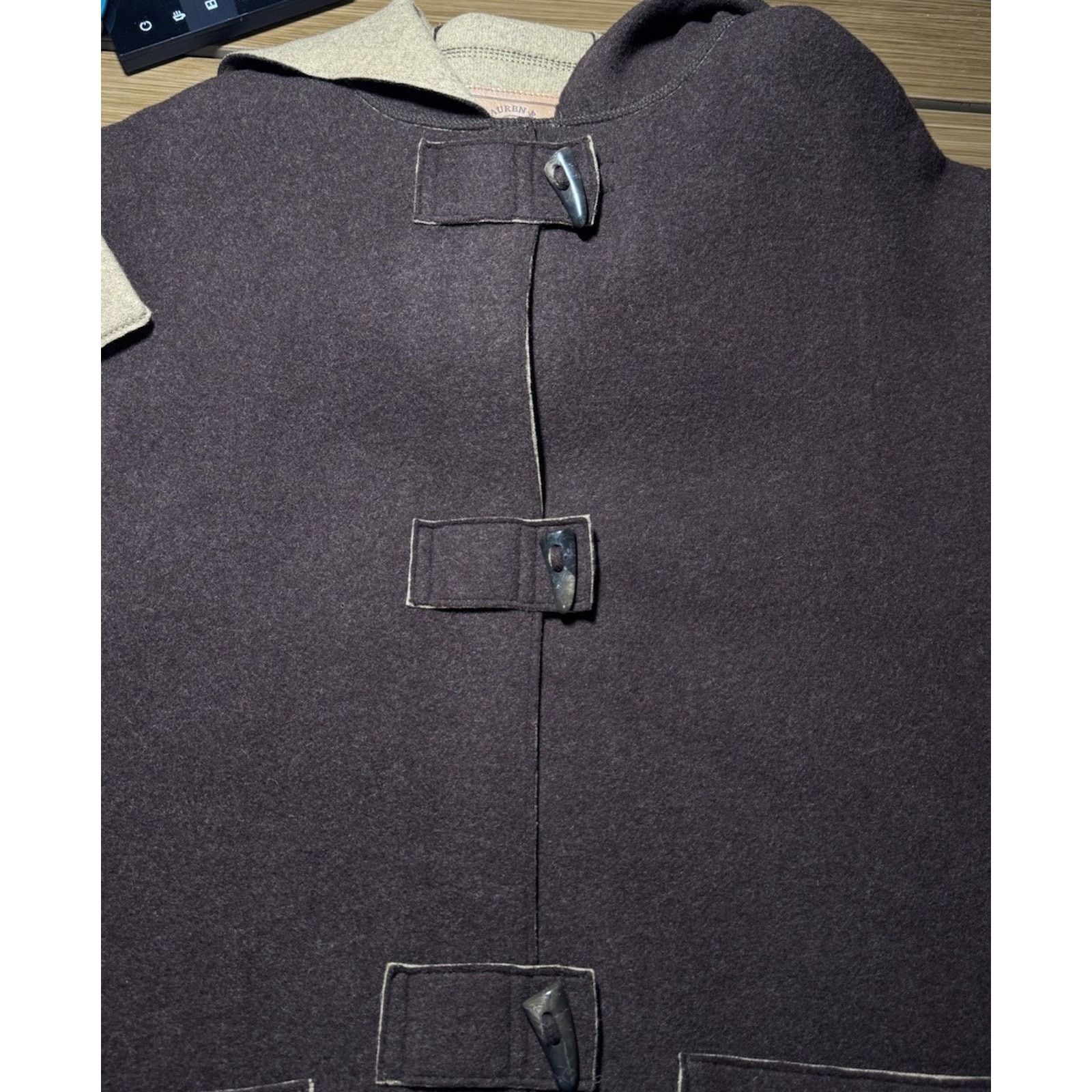 Lauren Ralph Lauren VTG NWT Ralph Lauren Wool Blend Hooded Coat Women’s Large Size L / US 10 / IT 46 - 9 Thumbnail