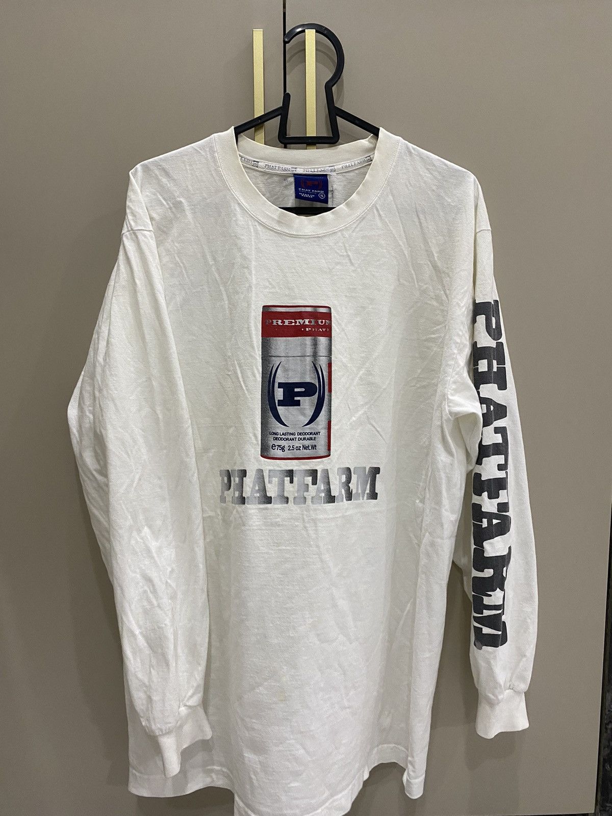 Phat Farm × Rap Tees Vtg y2k Phat Farm graphic longsleeve shirt Size US XL / EU 56 / 4 - 1 Thumbnail
