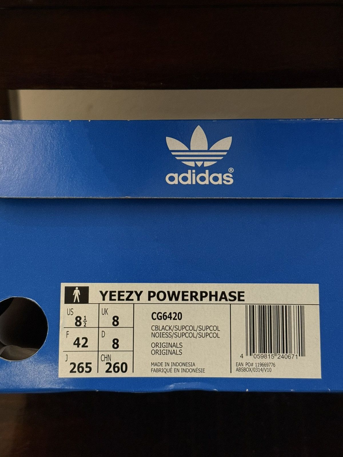 Yeezy Adidas Yeezy Calabas Powerphase Black Size US 8.5 / EU 41-42 - 7 Thumbnail
