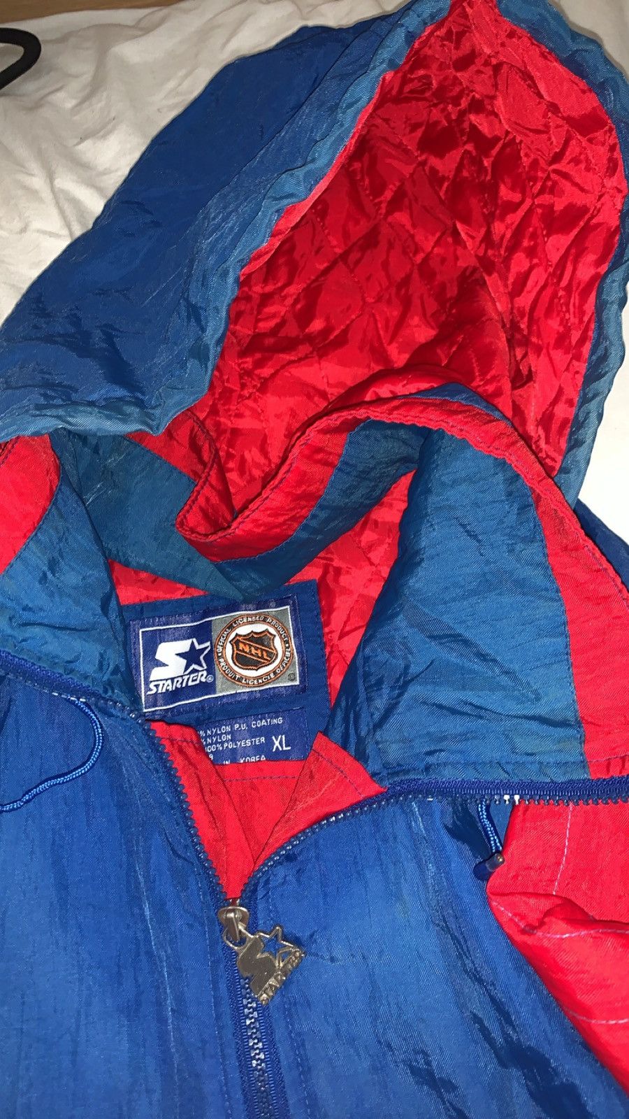 Starter × Vintage Vintage NY rangers starter jacket in mint condition Size US XL / EU 56 / 4 - 5 Thumbnail