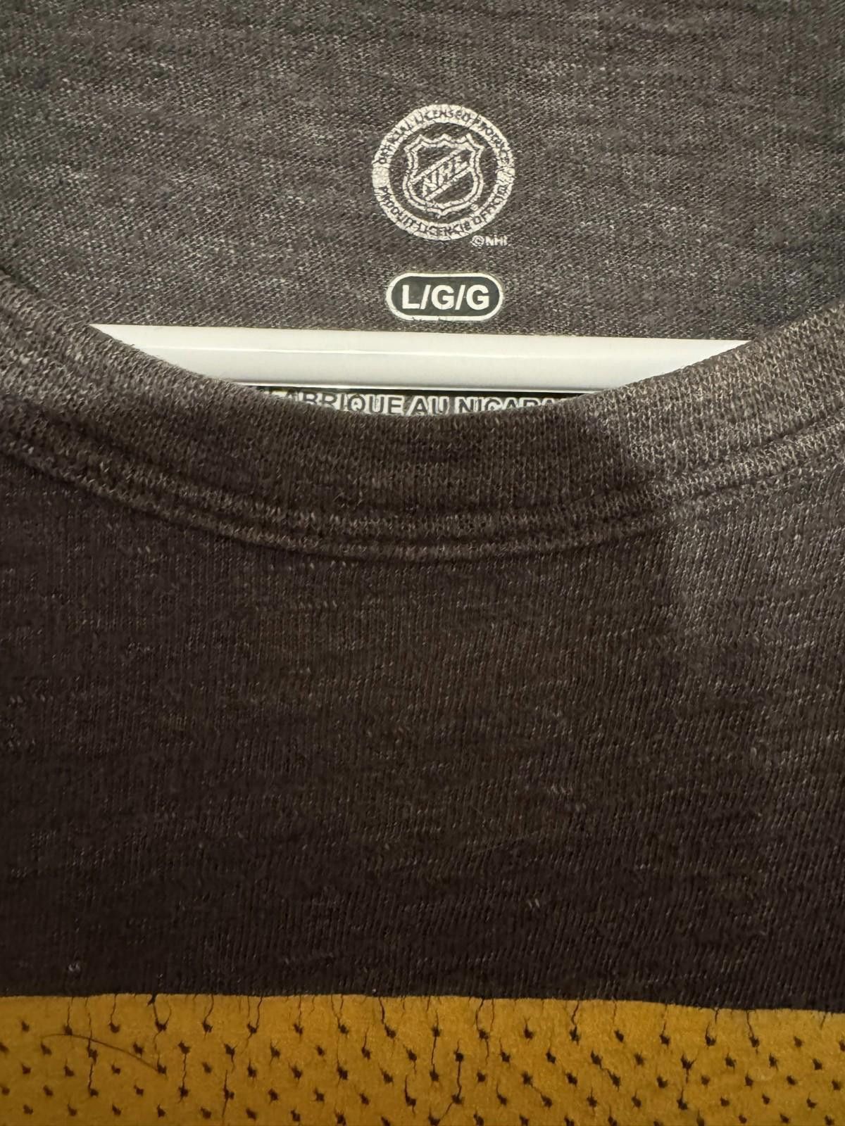 The Unbranded Brand Boston Bruins Short Sleeve Gray T-Shirt Men's Sz L Size ONE SIZE - 4 Thumbnail