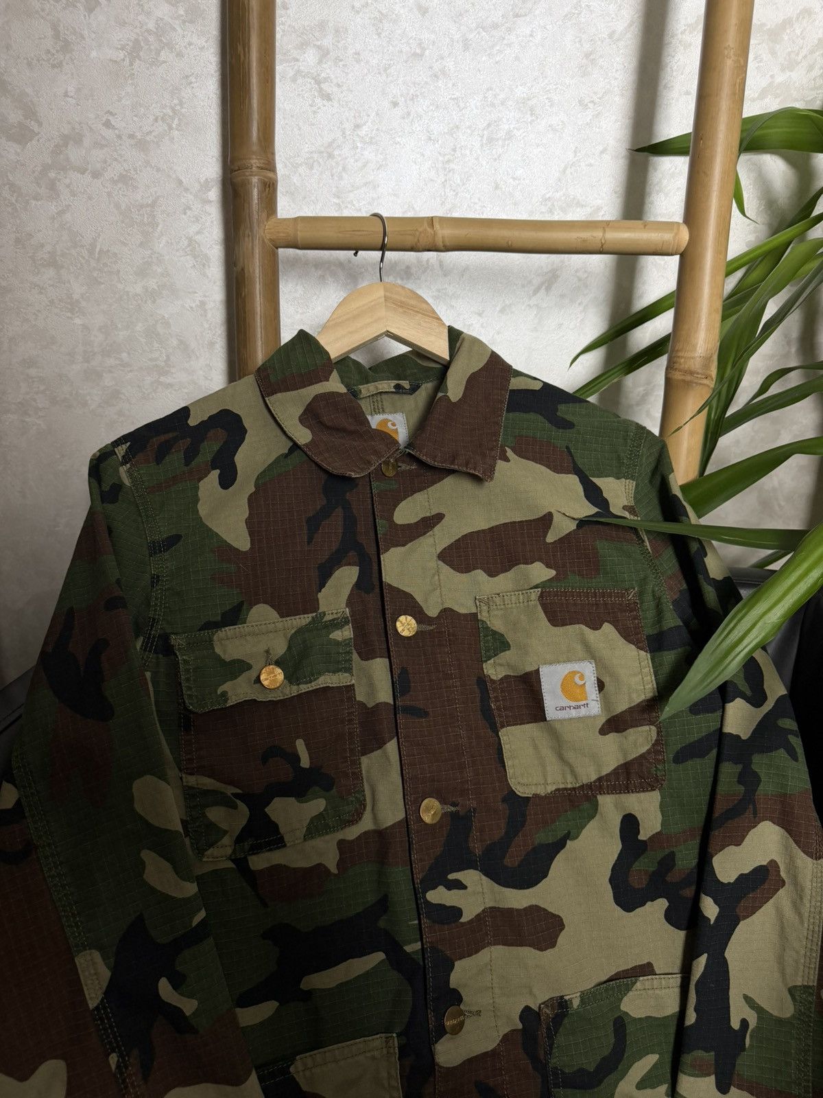 Carhartt Carhartt Camo Overshirt Jacket Size US S / EU 44-46 / 1 - 6 Thumbnail