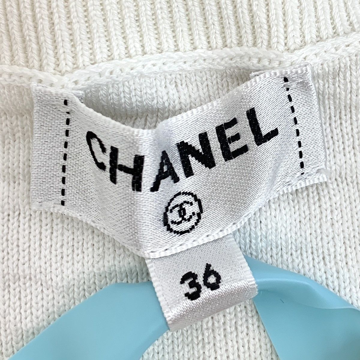 Chanel Chanel White Floral Cutout Lace Embroidered Cotton Dress Size XS / US 0-2 / IT 36-38 - 6 Thumbnail