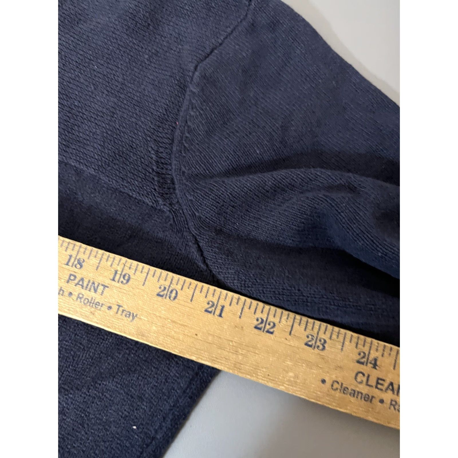 Dockers Dockers Sweater 1/4 Zip Navy Blue 100% Cotton Acrylic Knit Mens Medium VINTAGE? (if appropriate) Size US M / EU 48-50 / 2 - 5 Thumbnail