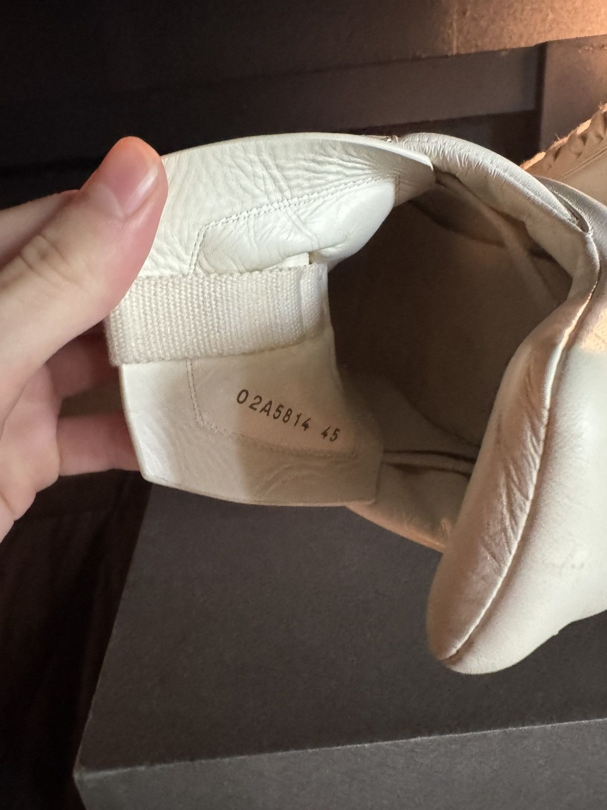 Rick Owens Rick Owens Geth Runner “Milk” Size US 12 / EU 45 - 9 Thumbnail
