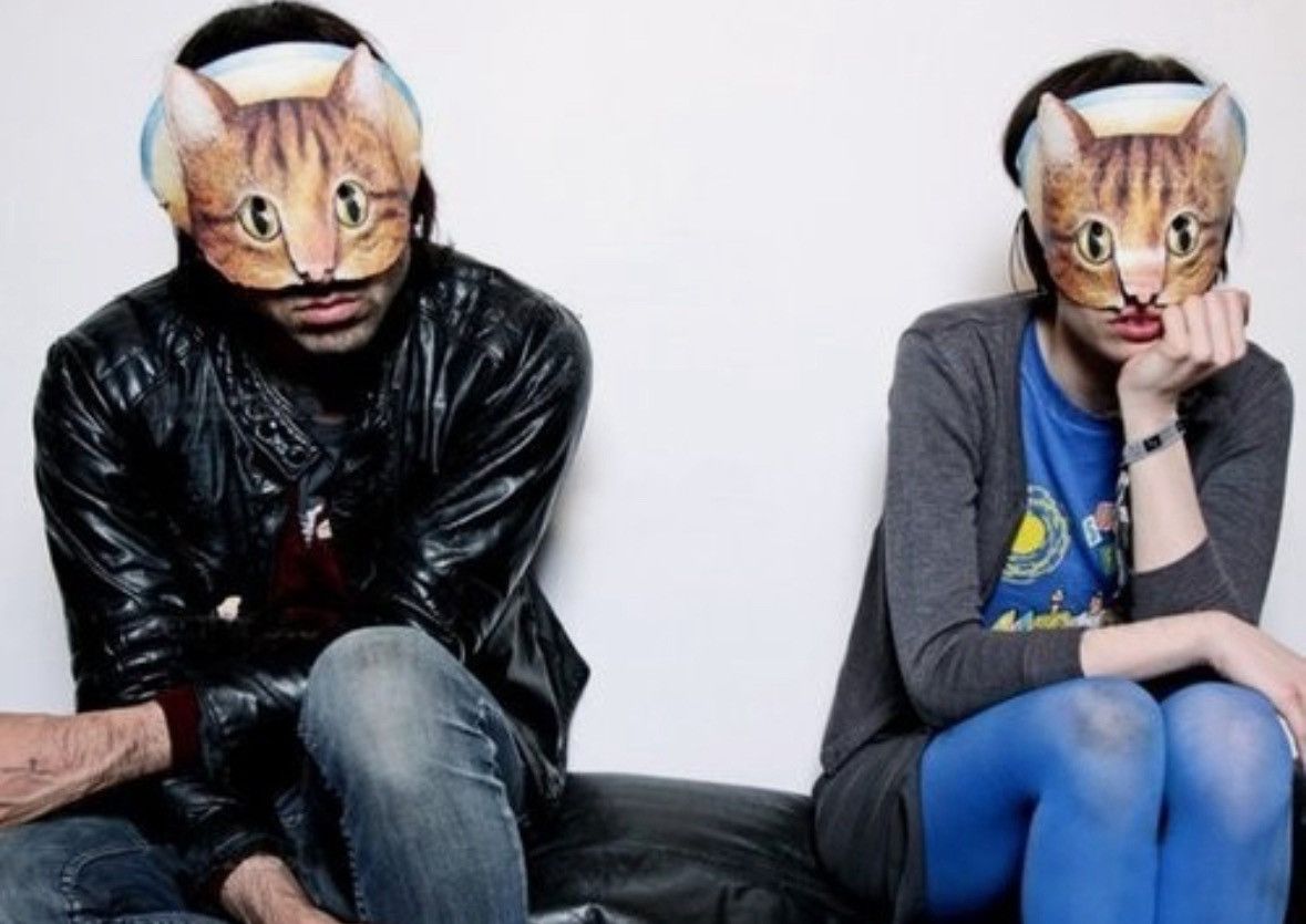 Band Tees Crystal Castles Cat Masks Size ONE SIZE - 10 Thumbnail