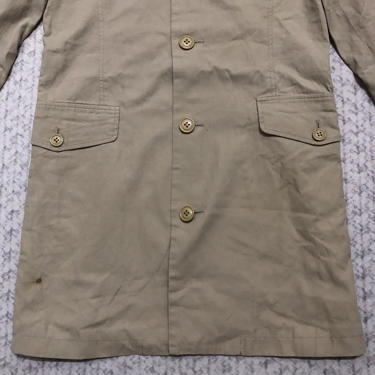Issey Miyake × Japanese Brand Rare Distressed I.S. Sunao Kuwahara Long Jacket Size US XS / EU 42 / 0 - 3 Thumbnail