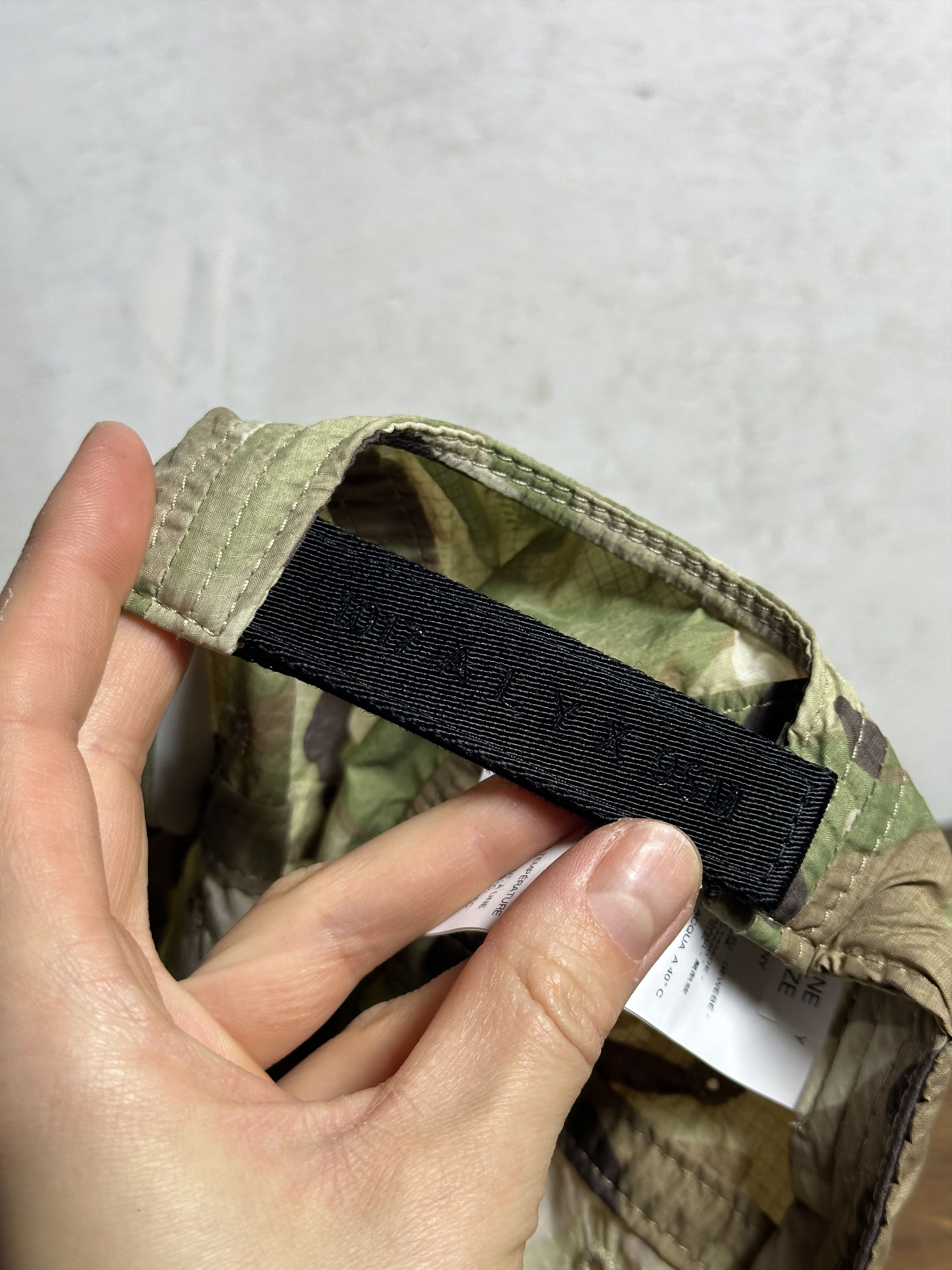 1017 ALYX 9SM 1017 ALYX 9SM Nylon Camo Cap Size ONE SIZE - 5 Thumbnail