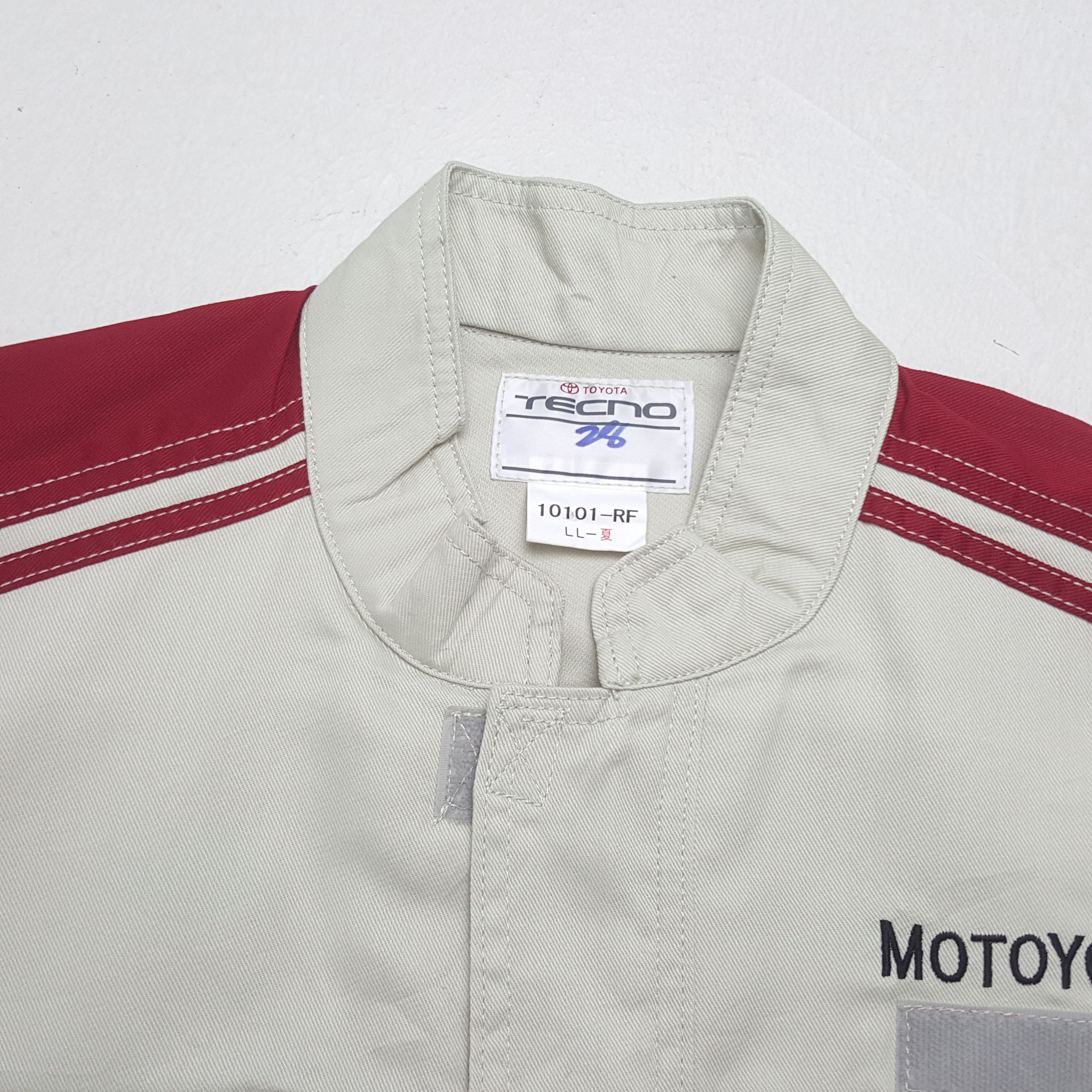 Japanese Brand × Vintage Vintage Tecno Toyota Japanese Brand Coverall Jacket Size US M / EU 48-50 / 2 - 9 Thumbnail