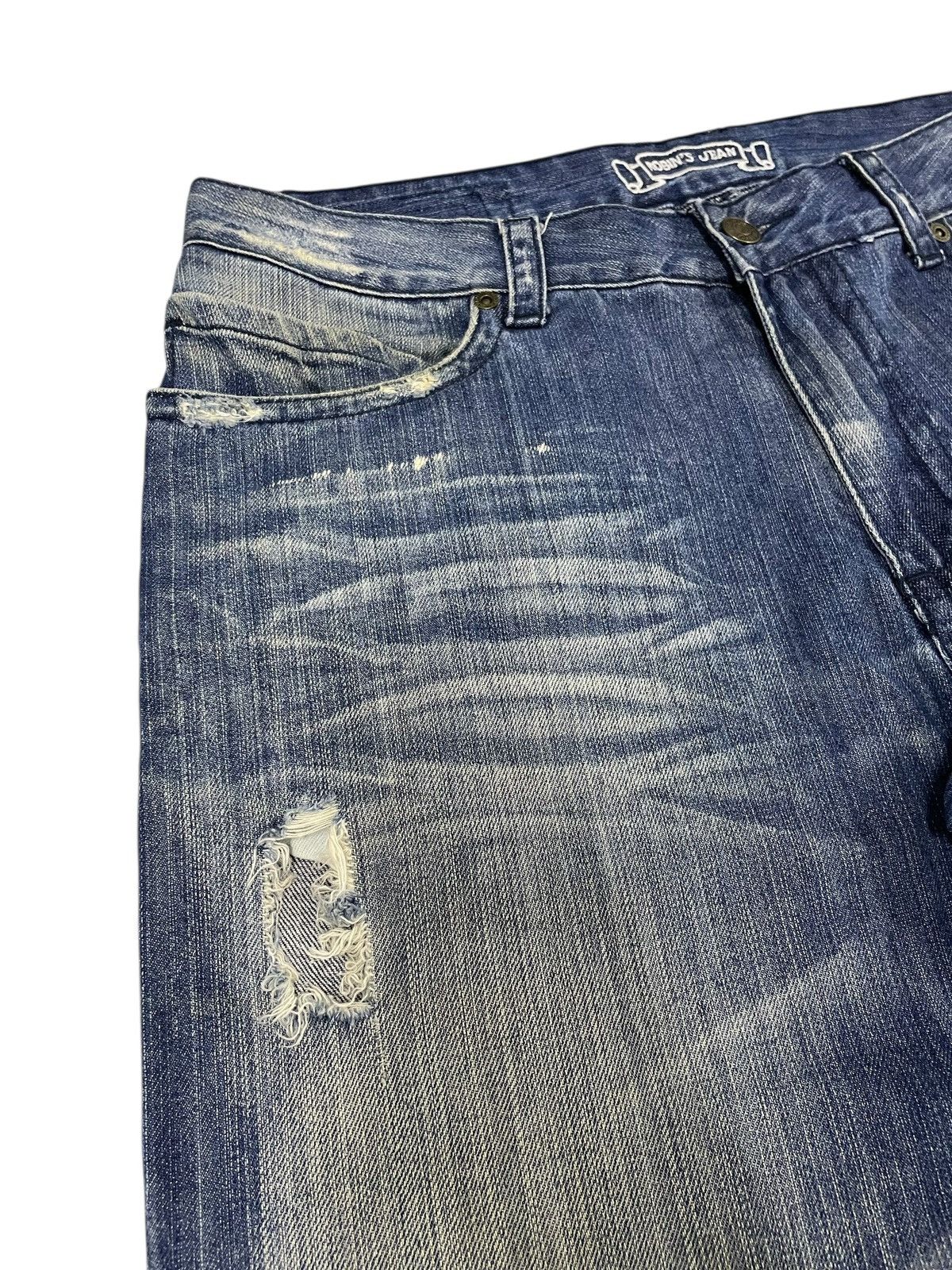 Robins Jeans Vintage Distressed Robins Jeans Size US 32 / EU 48 - 7 Thumbnail
