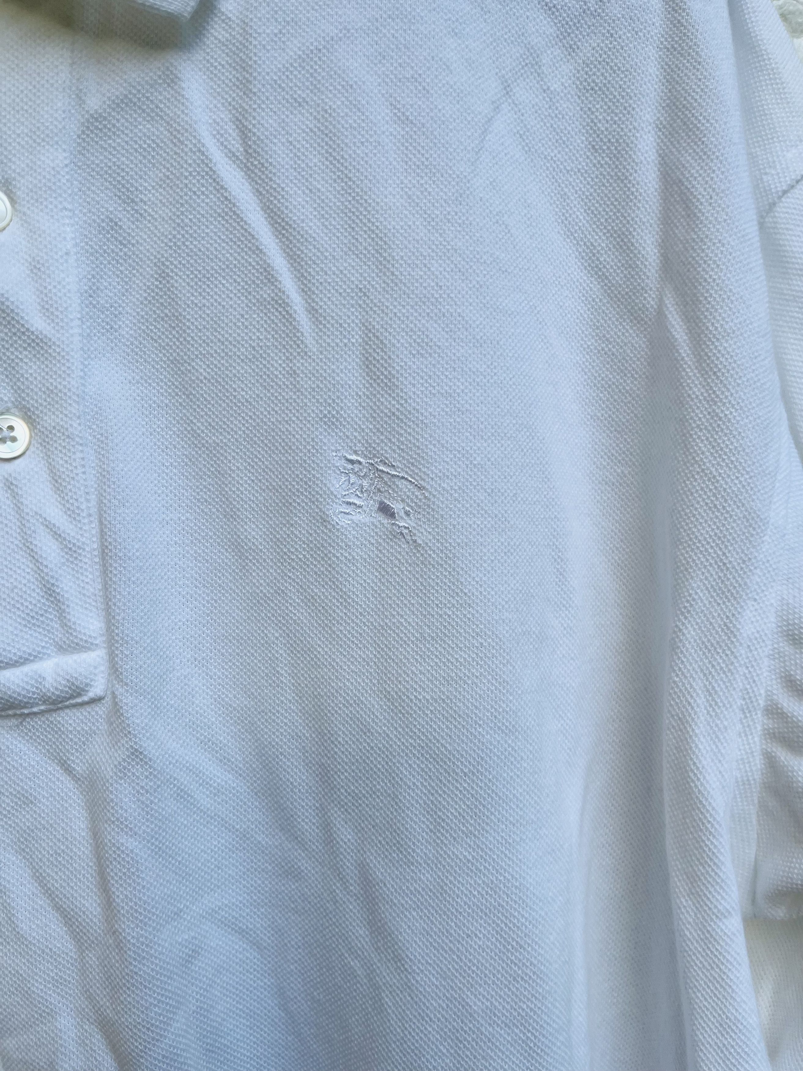 Burberry × Japanese Brand × Vintage Vintage Burberry White Designer Fashion Style Size US L / EU 52-54 / 3 - 6 Thumbnail