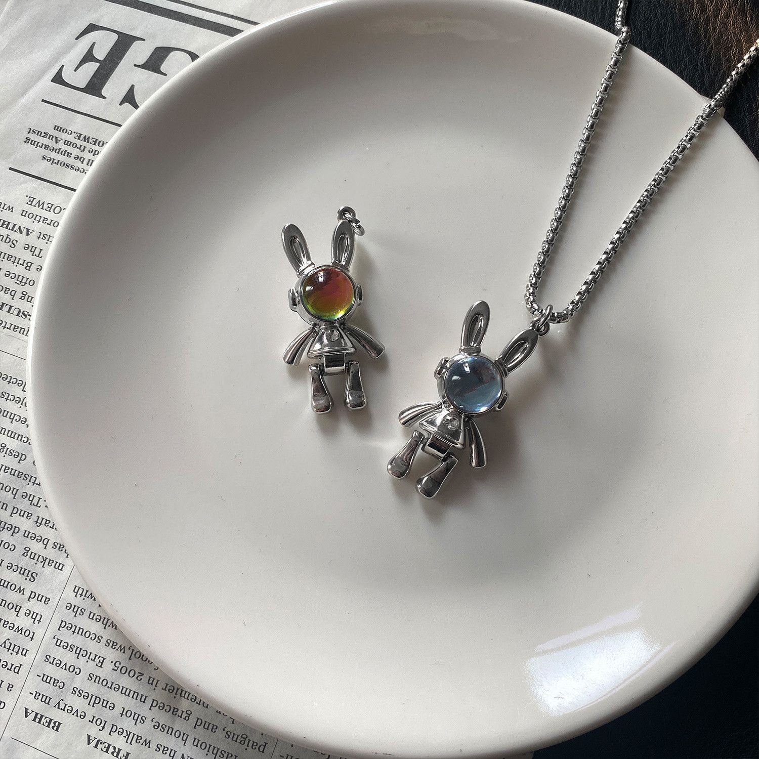 Other Rabbit Vintage STEAL! Y2K Chains Necklace Chain Size ONE SIZE - 2 Thumbnail