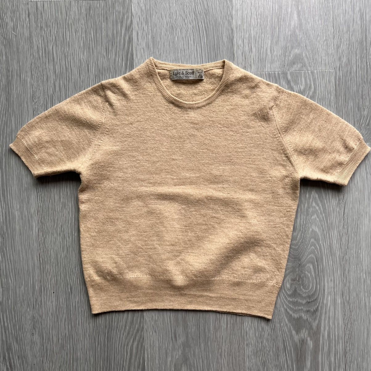 Lyle & Scott Lyle and Scott Vintage Hawick MI Scotland Wool Crop Top Size XS / US 0-2 / IT 36-38 - 1 Thumbnail