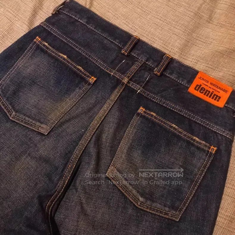 Junya Watanabe Junya Watanabe Washed Denim Jeans. Size US 29 - 4 Thumbnail