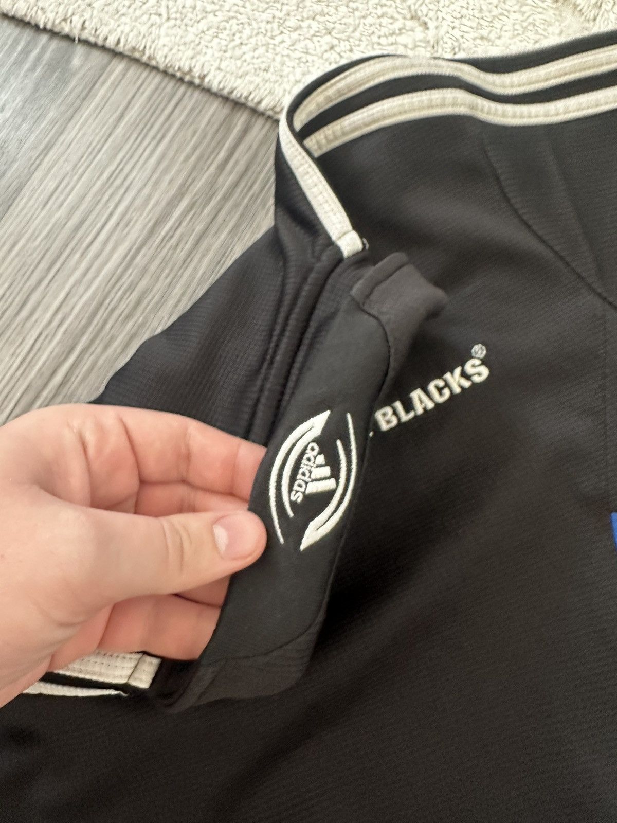 Adidas Adidas Vintage 00’s All Blacks New Zealand Jersey T shirt Size US M / EU 48-50 / 2 - 5 Thumbnail