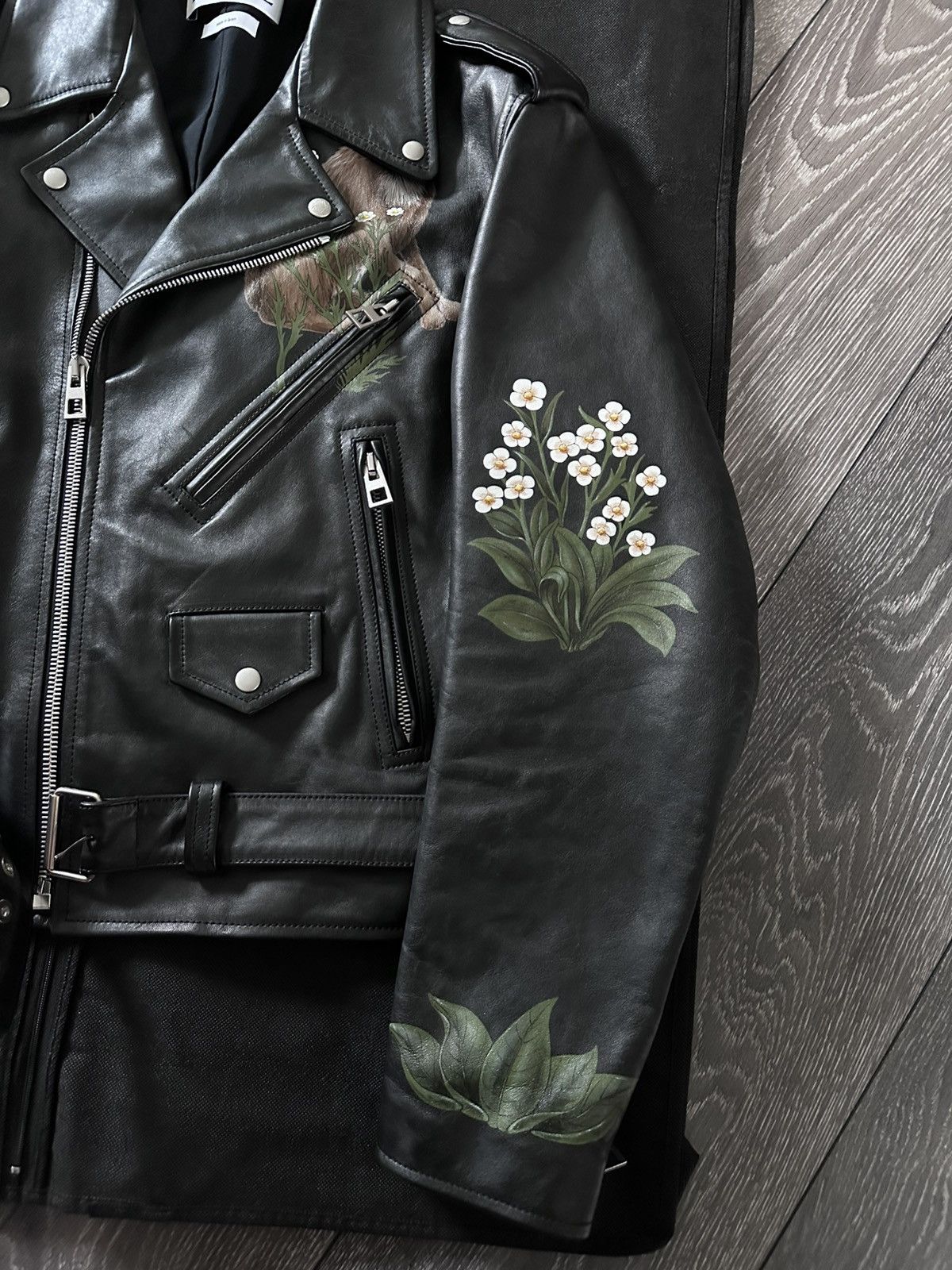 Loewe loewe fw16 by jw anderson fox hand painted leather jacket Size US S / EU 44-46 / 1 - 5 Thumbnail