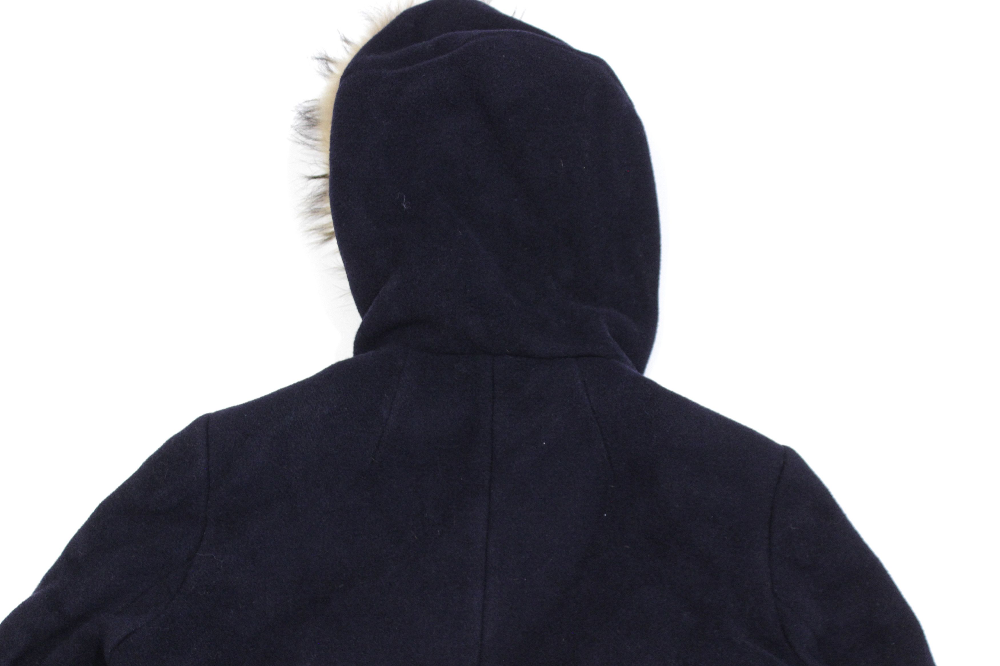 Sandro Wool Hooded Coat Size XS / US 0-2 / IT 36-38 - 4 Thumbnail
