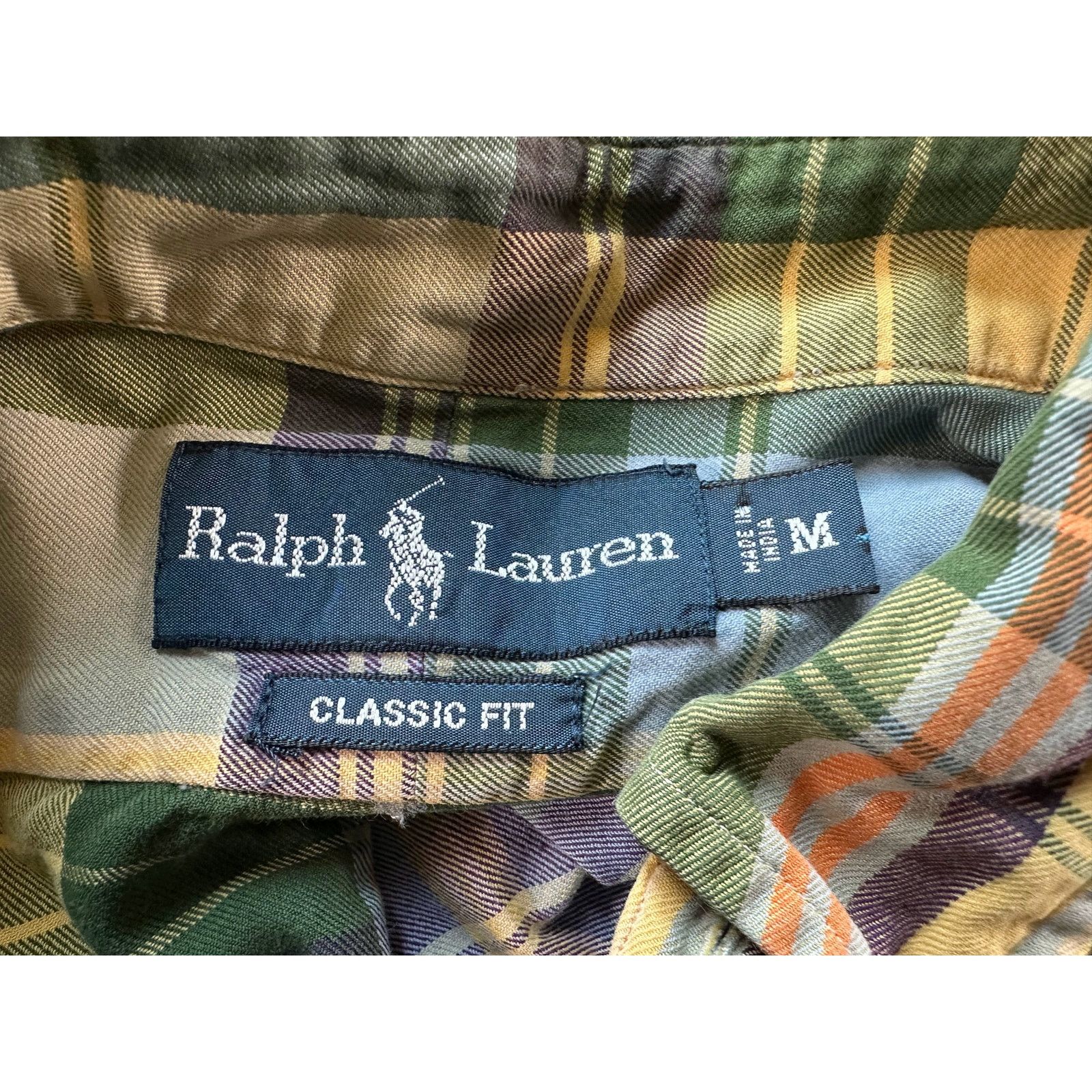 Ralph Lauren Ralph Lauren Classic Fit Shirt Men M Multicolor Plaid Preppy Size US M / EU 48-50 / 2 - 8 Thumbnail