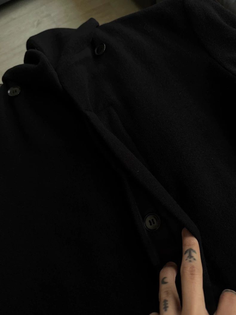 Yohji Yamamoto Yohji Yamamoto Yohji Yamamoto Wool Long Coat with Hood Size US M / EU 48-50 / 2 - 6 Thumbnail