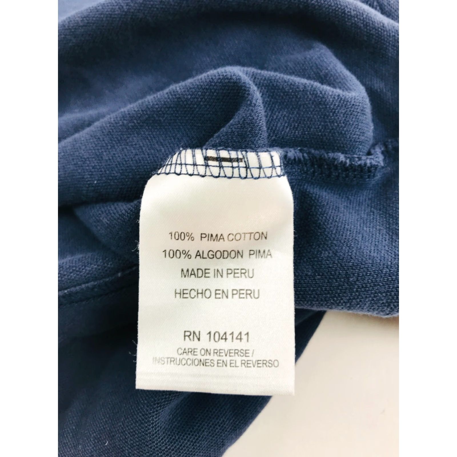 Vintage Walter Hagen Polo Shirt Men's Size Large Navy Blue Short Sleeve Collared Polo Size US L / EU 52-54 / 3 - 6 Thumbnail