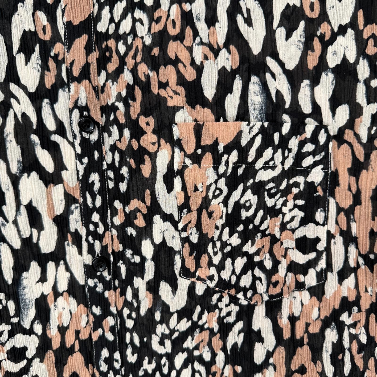 Saint Laurent Paris Saint Laurent Cheetah Shirt Size US M / EU 48-50 / 2 - 3 Thumbnail