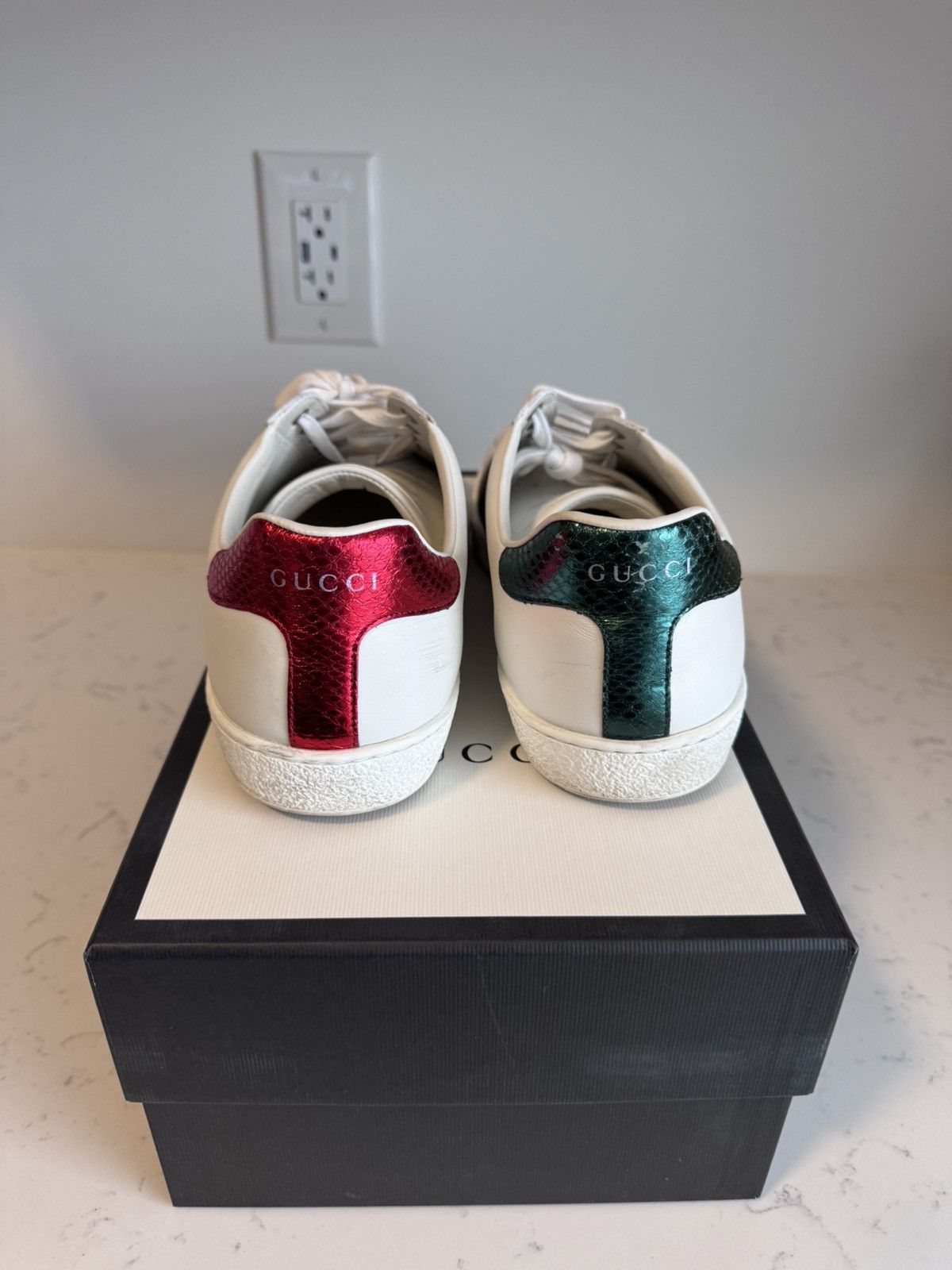 Gucci Gucci Ace sneakers with snake Size US 10 / EU 43 - 3 Thumbnail