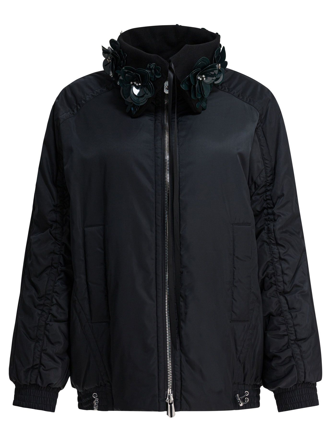 Supreme Satin Hooded Track Jacket