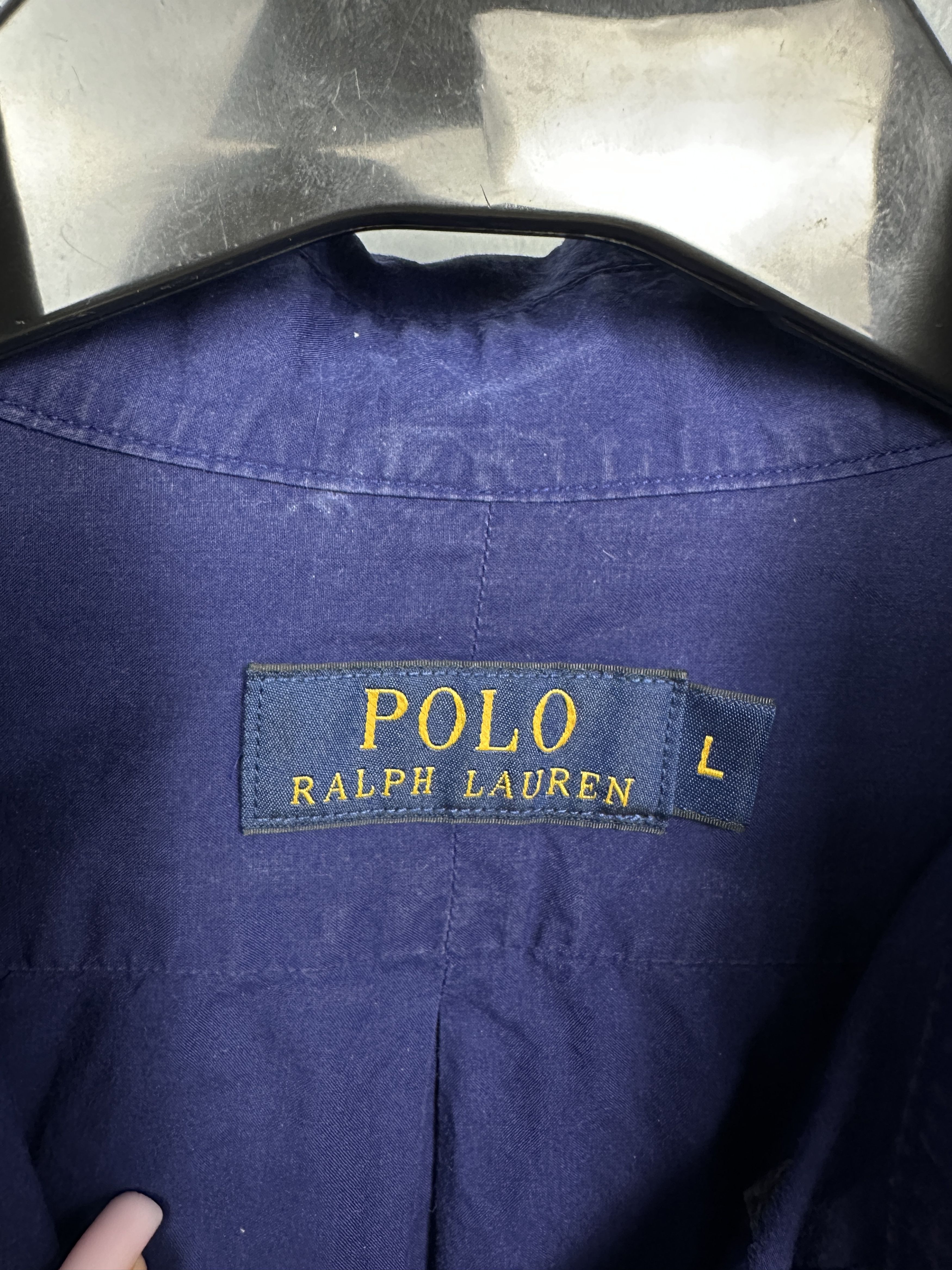 Polo Ralph Lauren Polo Ralph Lauren Mens Long Sleeve Shirt Size US L / EU 52-54 / 3 - 6 Thumbnail