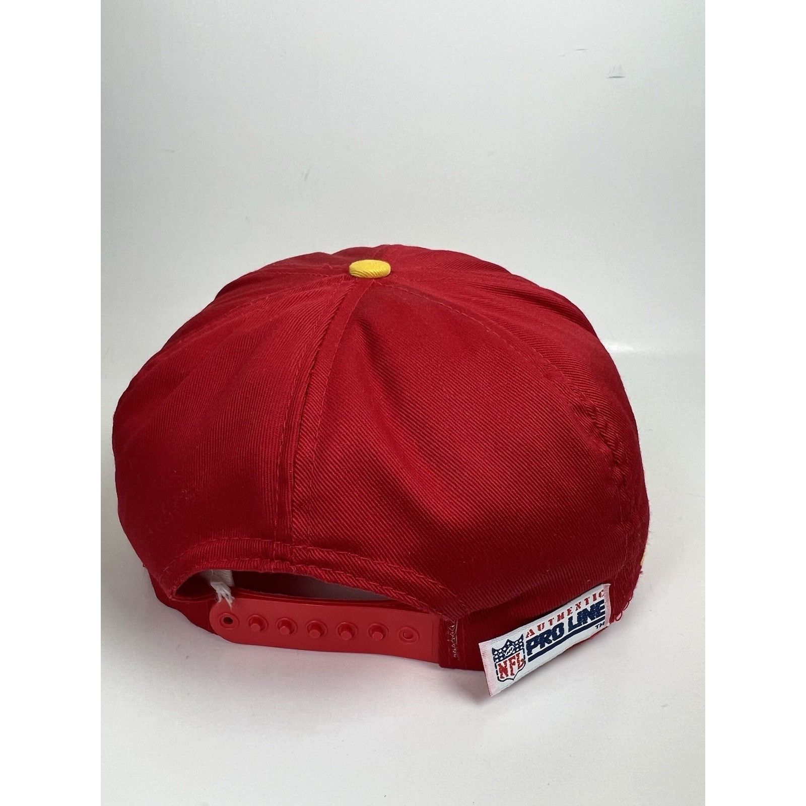 Vintage Vintage Kansas City Chiefs Snapback Hat Cap AJD 90s Made In Size ONE SIZE - 4 Thumbnail