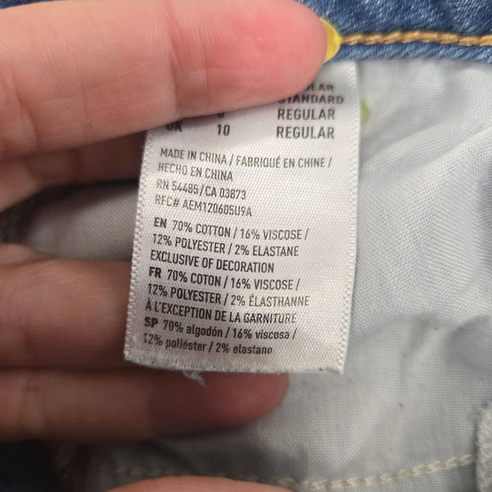 American Eagle Outfitters American Eagle Artist Crop Kick Flare Jeans Size 6 Size 28" / US 6 / IT 42 - 7 Thumbnail