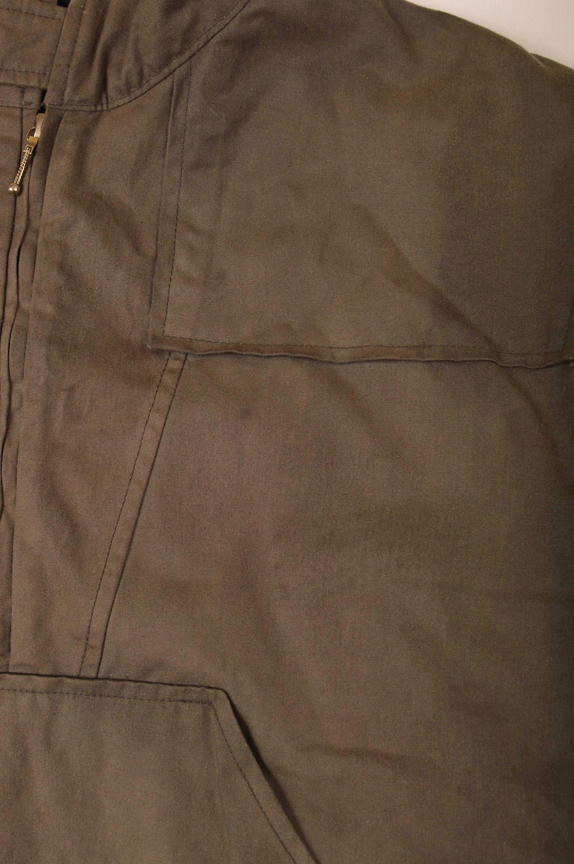 Les Hommes Les Hommes Wax Cotton Anorak Bomber Jacket Size US L / EU 52-54 / 3 - 2 Thumbnail