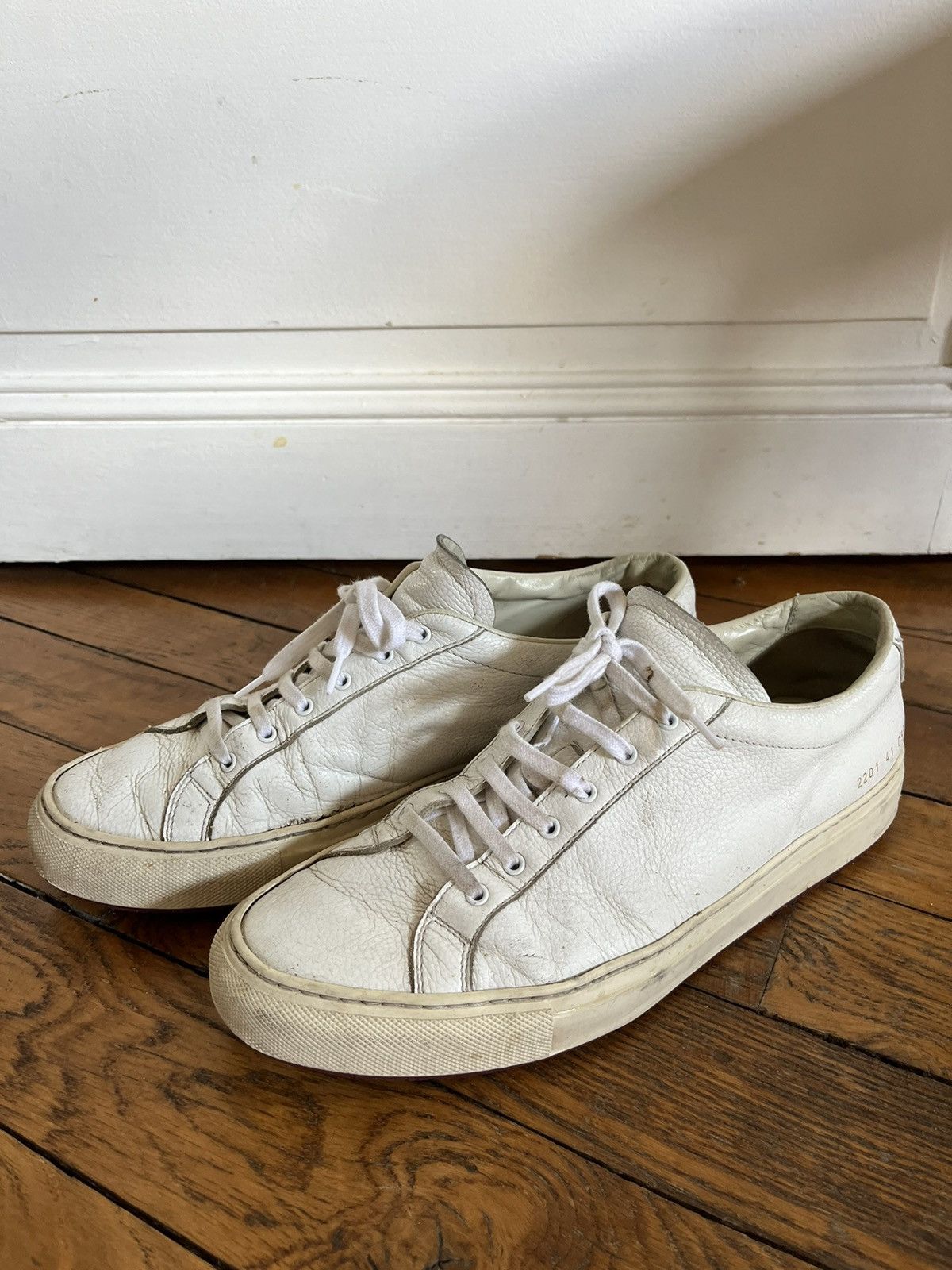 Common Projects Achille White 41 Size US 8 / EU 41 - 4 Thumbnail