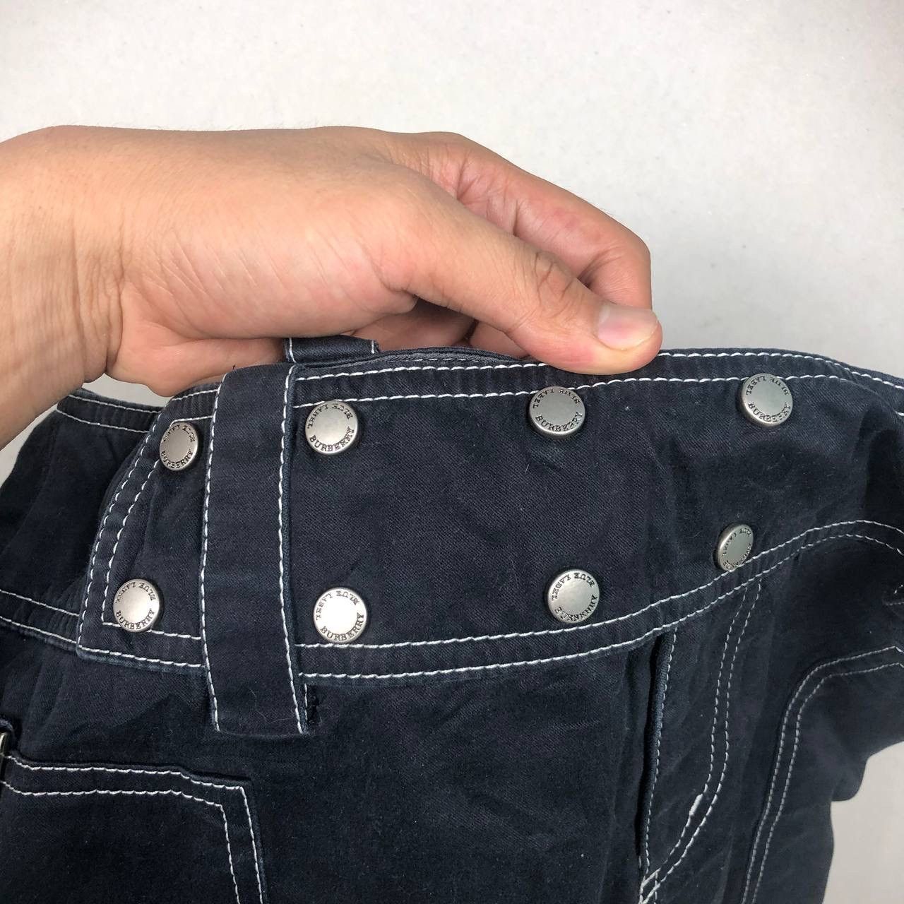 Burberry Burberry Studded Elegant Black Skirt Size 28" / US 6 / IT 42 - 5 Thumbnail