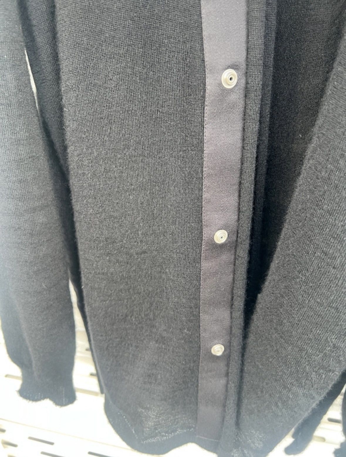 Rick Owens Rick Owens Larry cardigan 100% WS cashmere SS/20 TECUATL Size US M / EU 48-50 / 2 - 6 Thumbnail