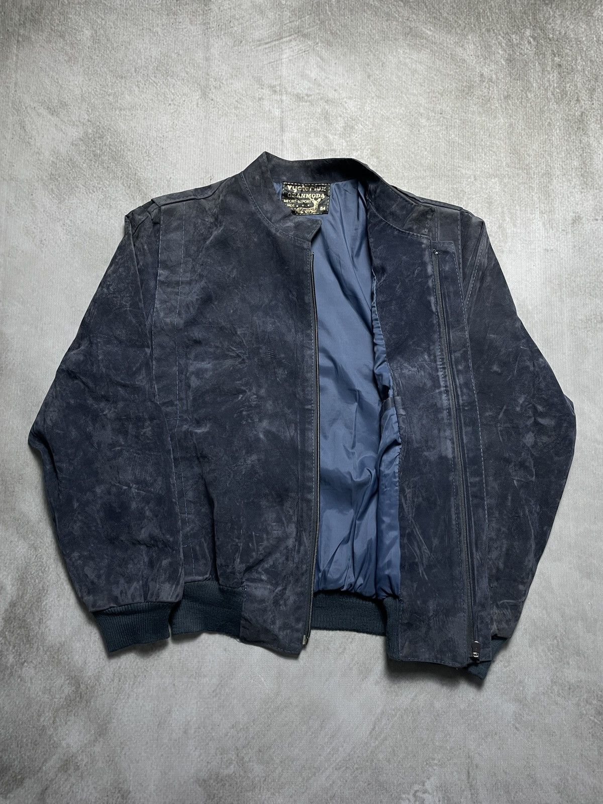 Vintage Vintage Victorlux Grandmoda Velvet Bomber Jacket Size US L / EU 52-54 / 3 - 5 Thumbnail