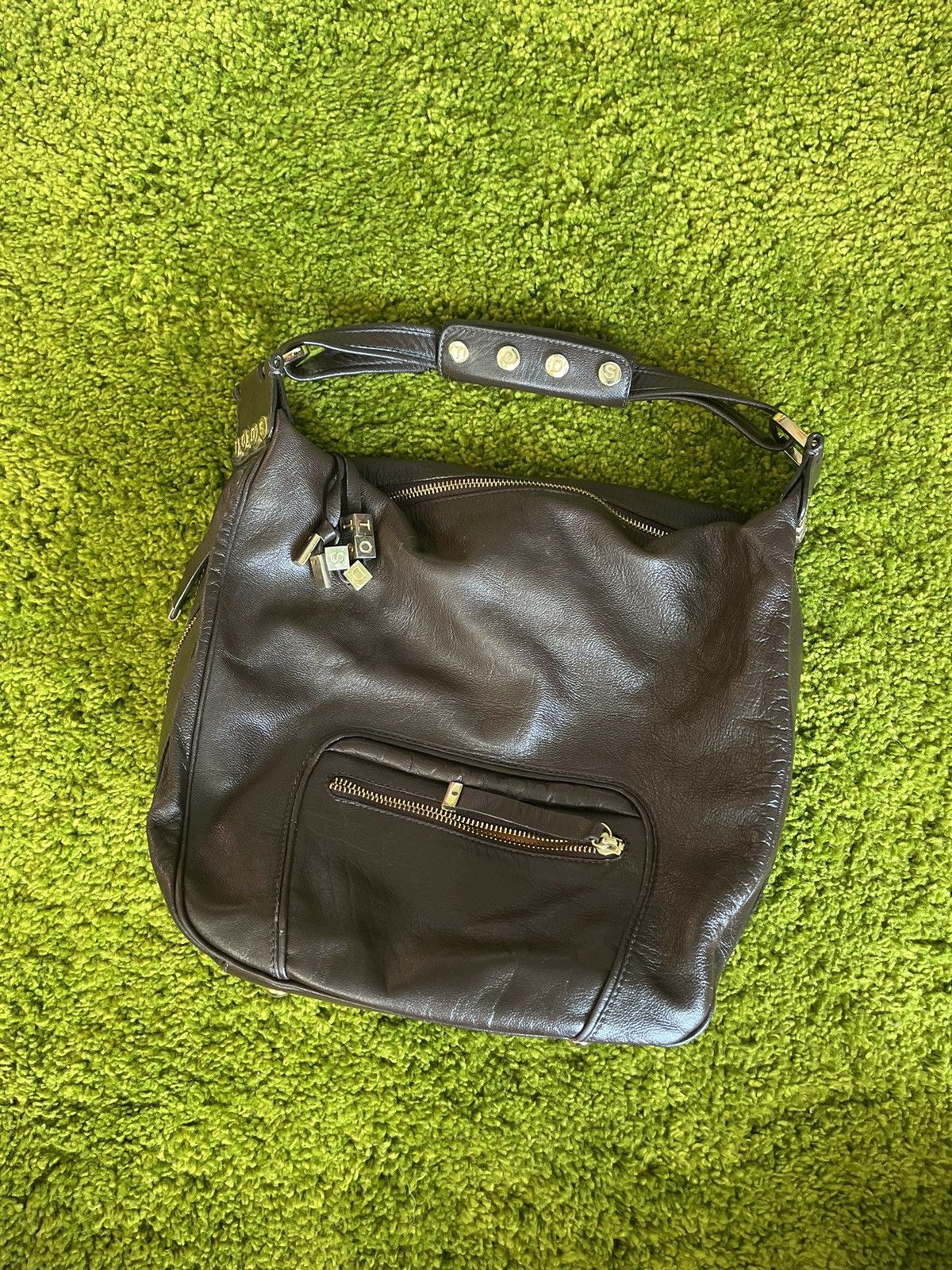 JP TODS HANDBAG MERCER real leather