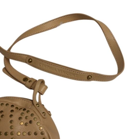 Other Cynthia Vincent Studded Leather Crossbody Bag With Adjustabl Size ONE SIZE - 3 Thumbnail