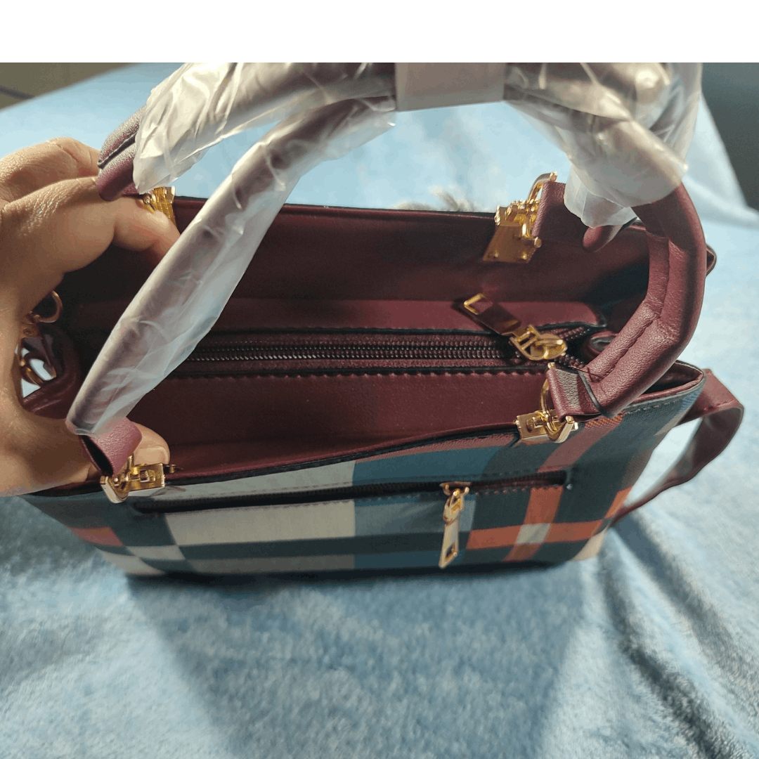 Japanese Brand KUOY Luxury PU Leather Shoulder Bag, NEW Size ONE SIZE - 6 Thumbnail